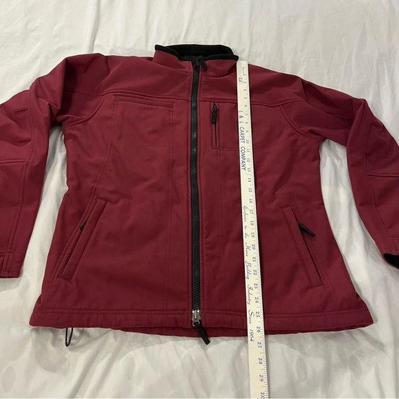 Carhartt Raspberry Soft Shell Denwood Jacket Large - Picture 9 of 9